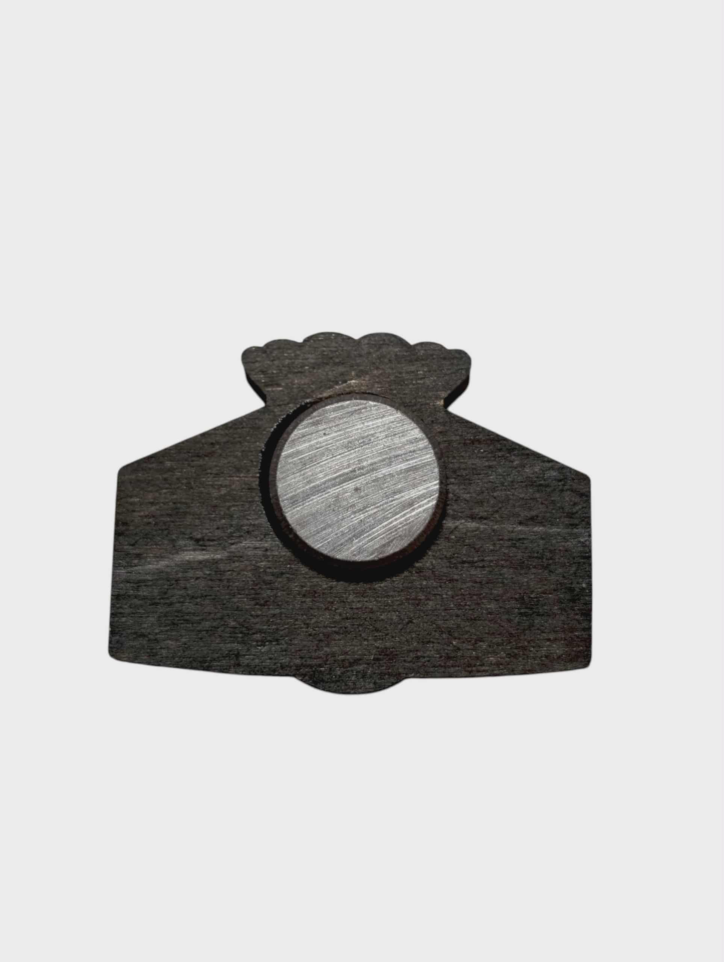 Pizza Hut Lamp Inspired Hand Painted Wood Magnet