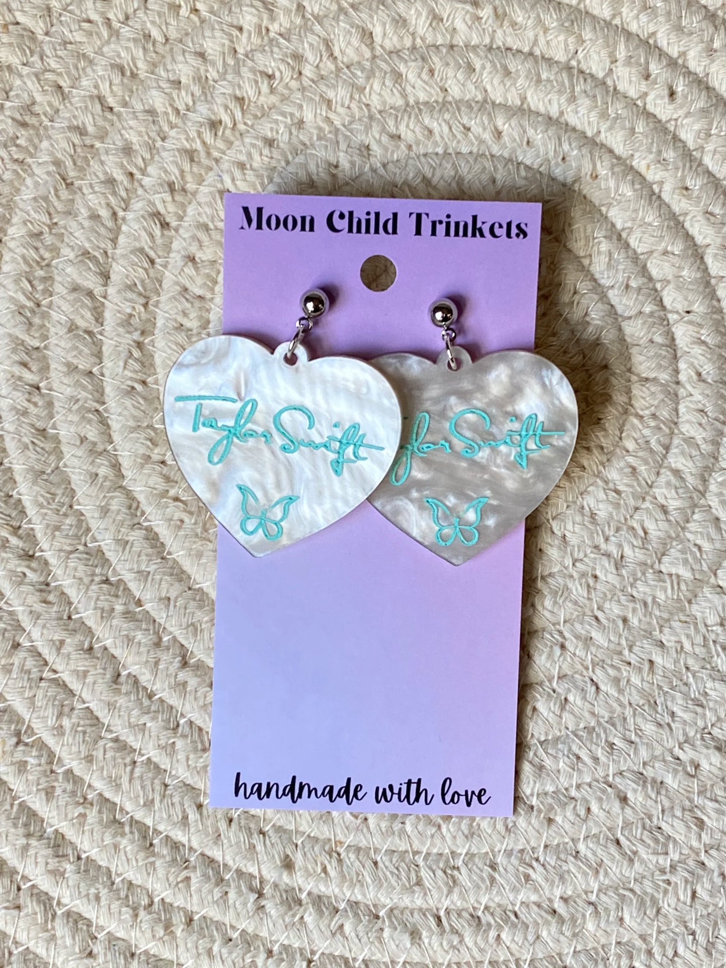 Taylor Swift Debut Acrylic Earrings image 0