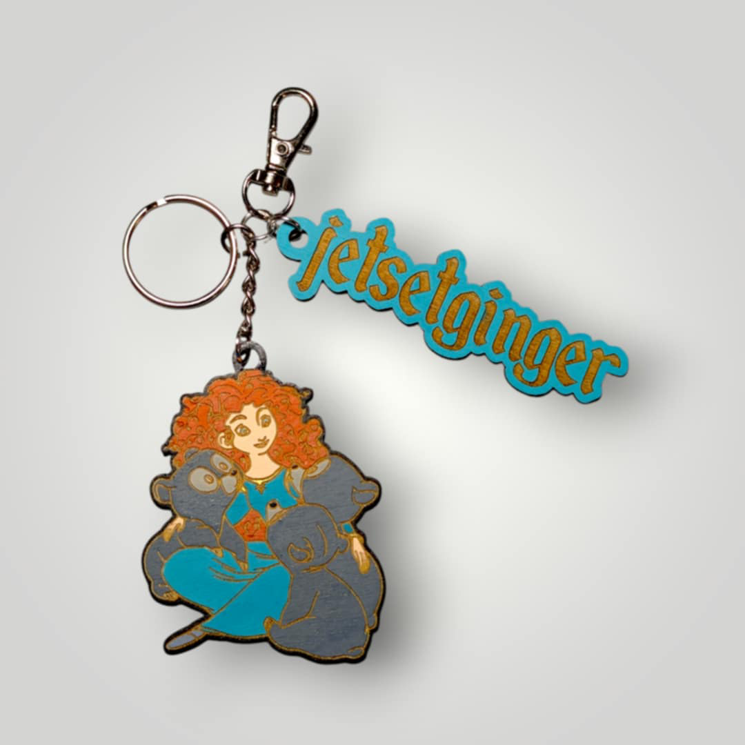 Brave Merida Keychain / Bag Charm