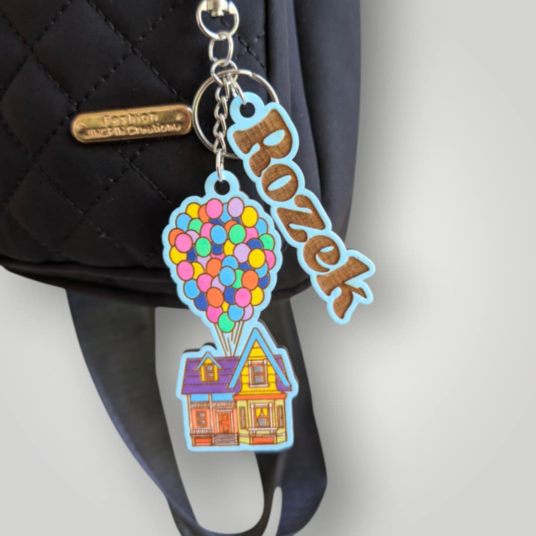 Disney UP House Keychain / Bag Charm