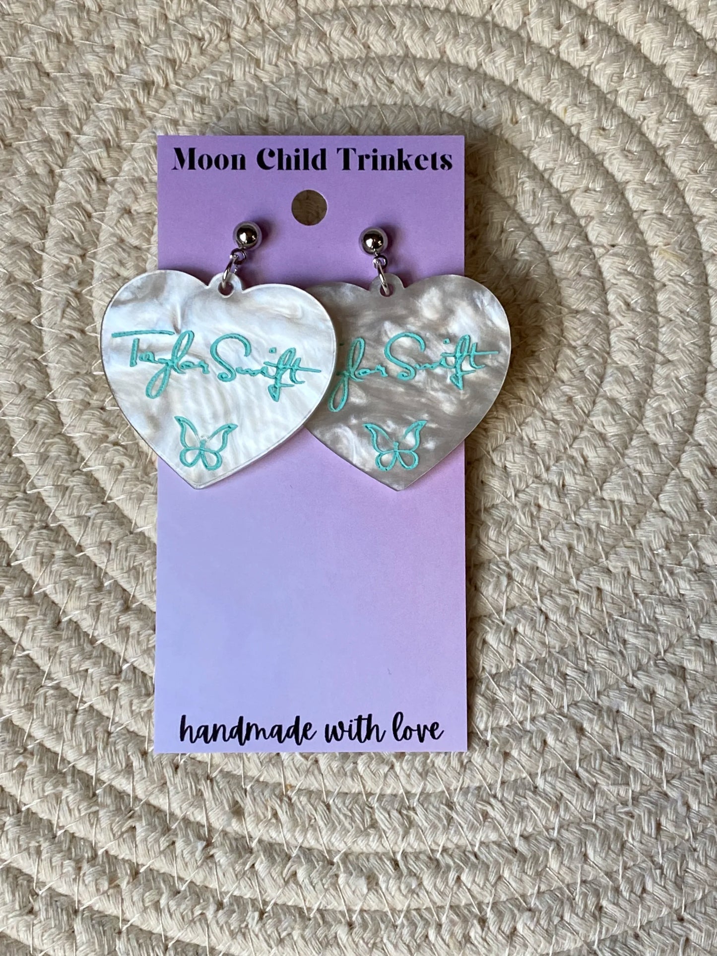 Taylor Swift Debut Acrylic Earrings image 1