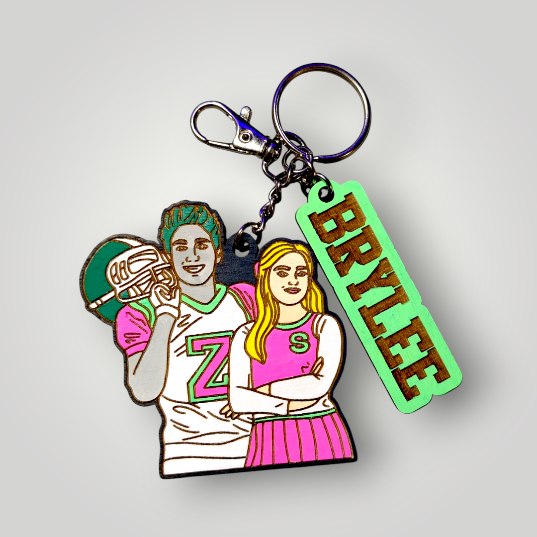 Disney Zombies Keychain / Bag Charm