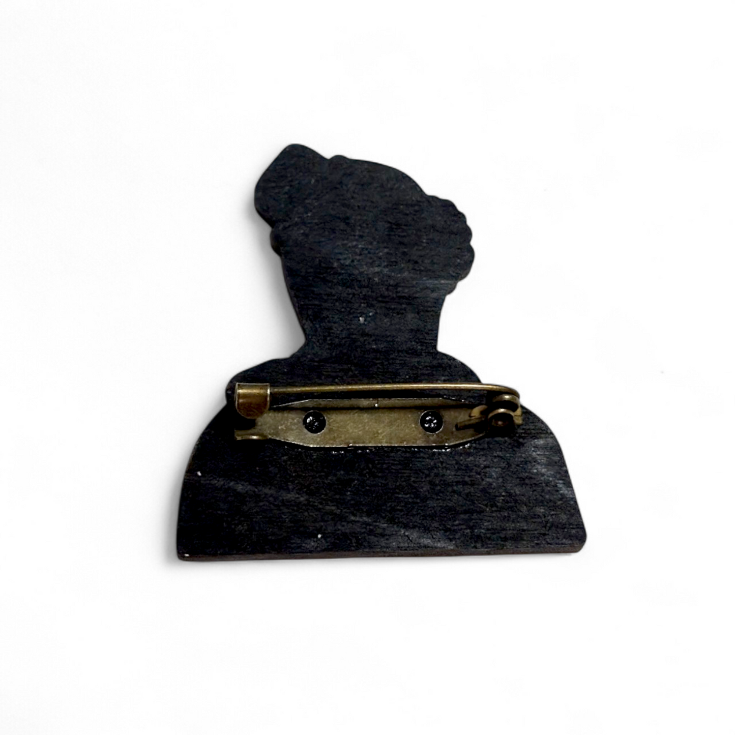 Art the Clown Terrifier Bar Back Brooch - Hand Painted Wood Pin