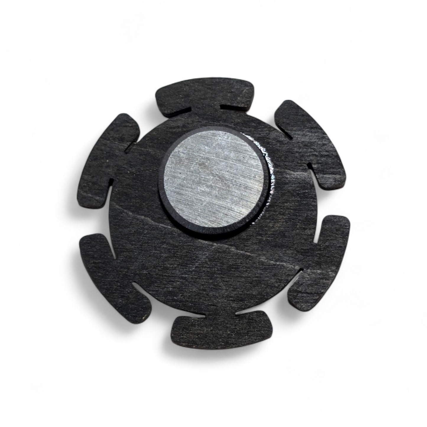 Heart Pirates Jolly Roger One Piece Hand Painted Wood Magnet