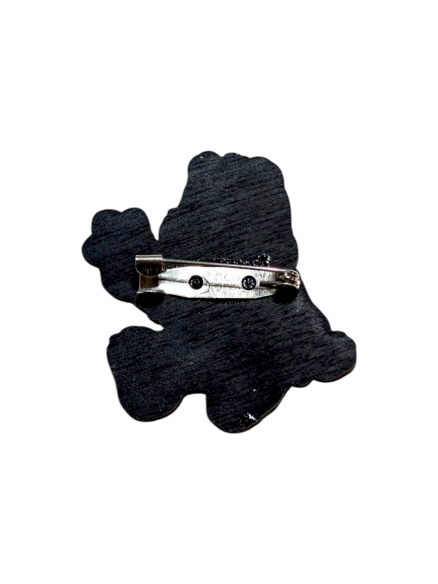 Bedtime Bear Care Bears Bar Back Brooch - Hand Painted Wood Pin