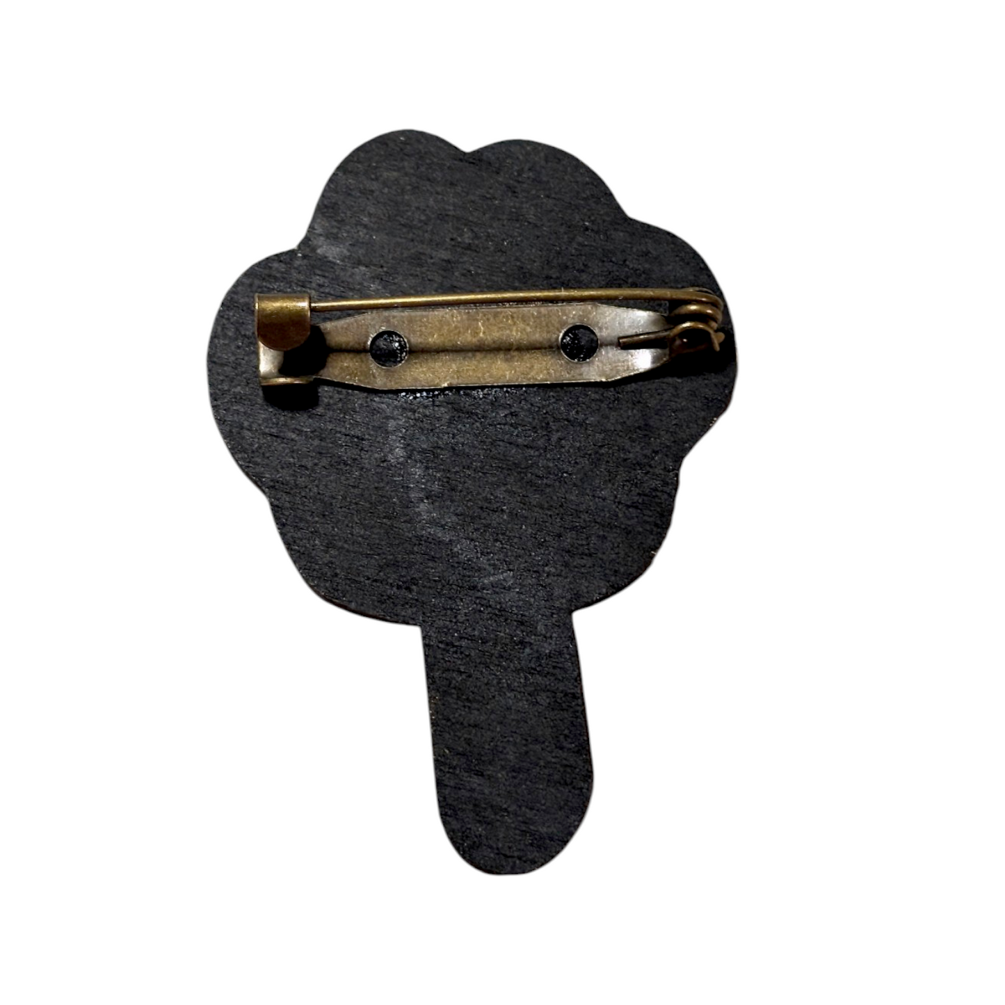 Zootopia Pawsicle Bar Back Brooch - Hand Painted Wood Pin