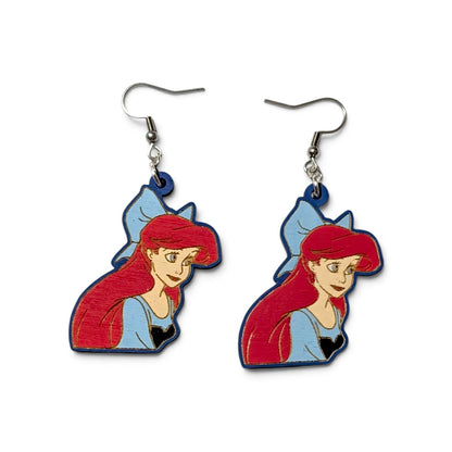 Ariel Little Mermaid Earrings