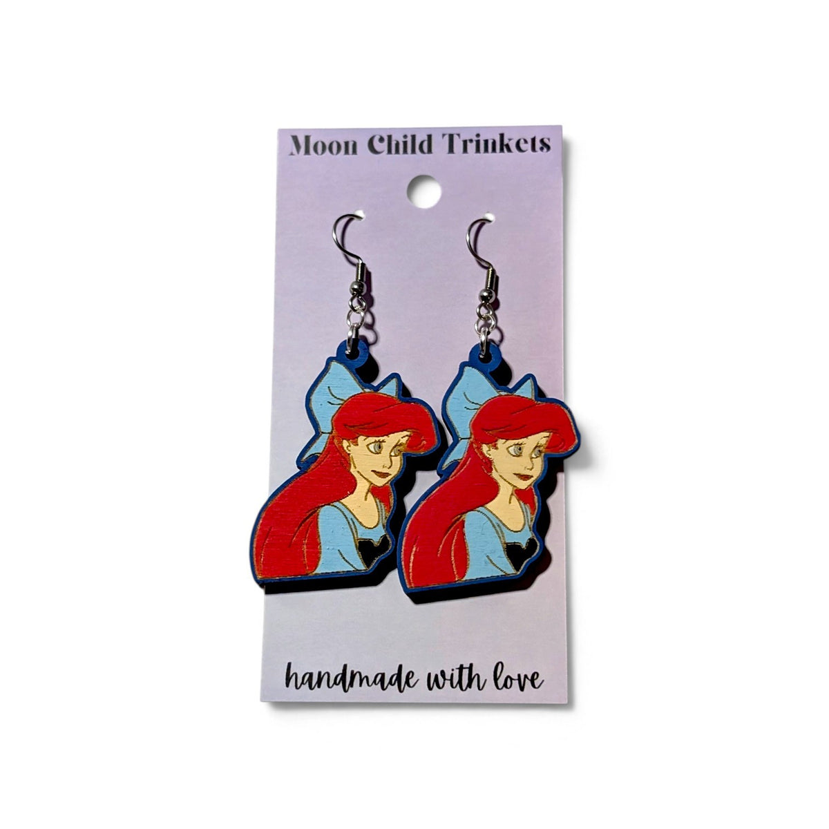 Ariel Little Mermaid Earrings
