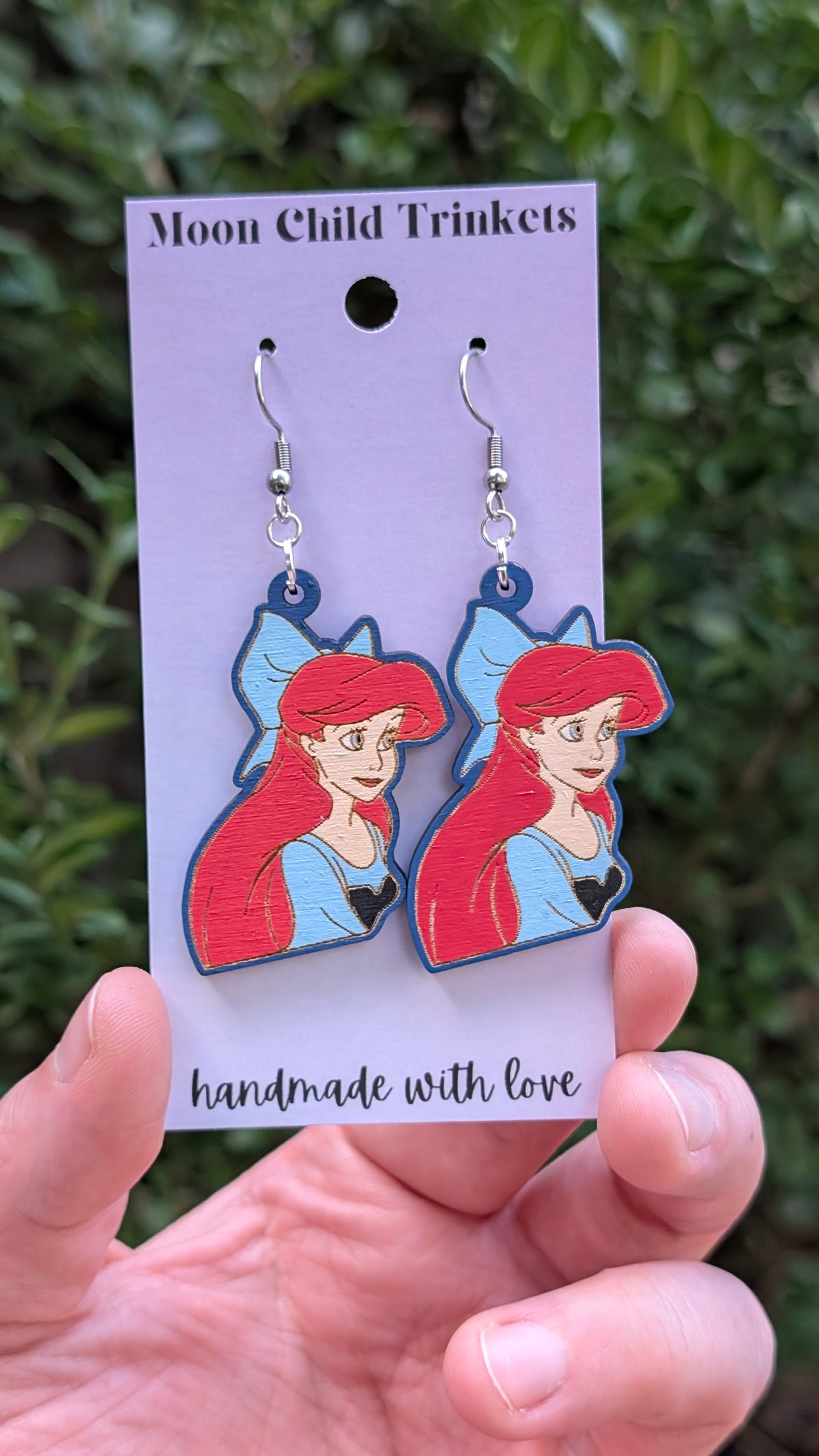 Ariel Little Mermaid Earrings