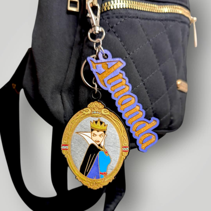Evil Queen Disney Villain Keychain / Bag Charm