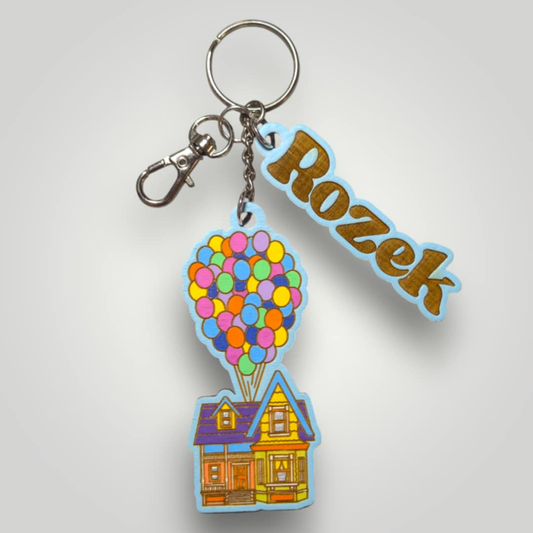 Disney UP House Keychain / Bag Charm