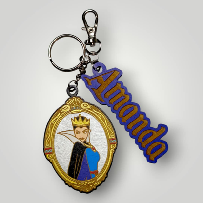 Evil Queen Disney Villain Keychain / Bag Charm
