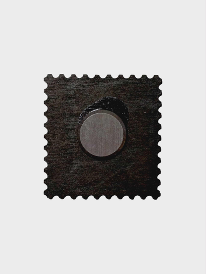 Oz Stamp - Wicked Inspired Hand Painted Wood Magnet