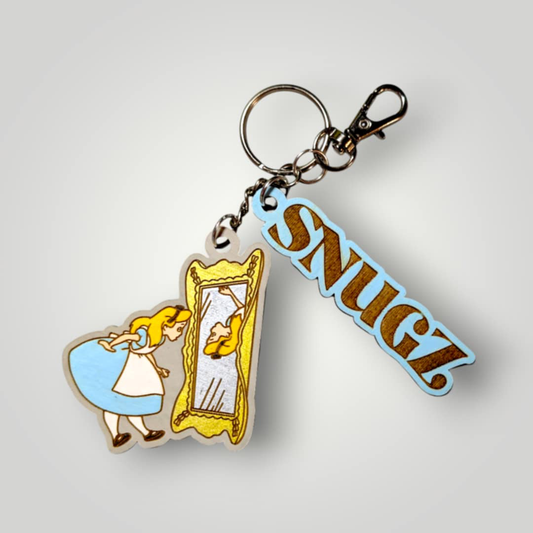 Disney Alice In Wonderland Keychain / Bag Charm