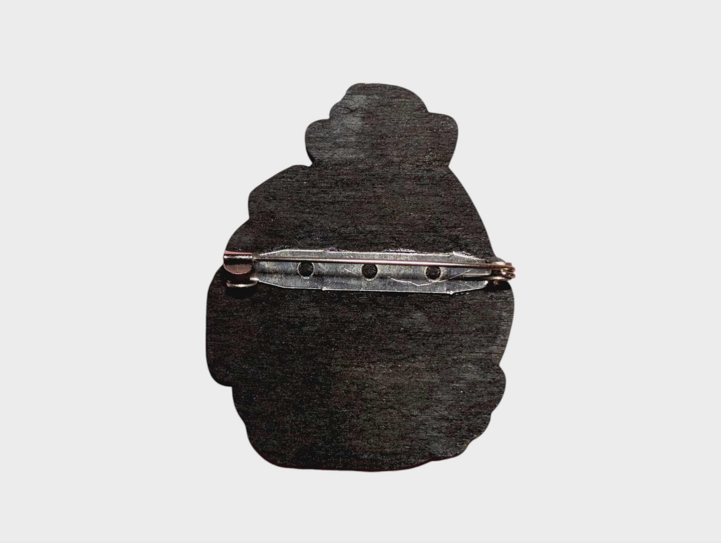 Mrs Nesbitt Buzz Lightyear Pin – Toy Story Inspired Bar Back Brooch - Hand Painted Wood Pin