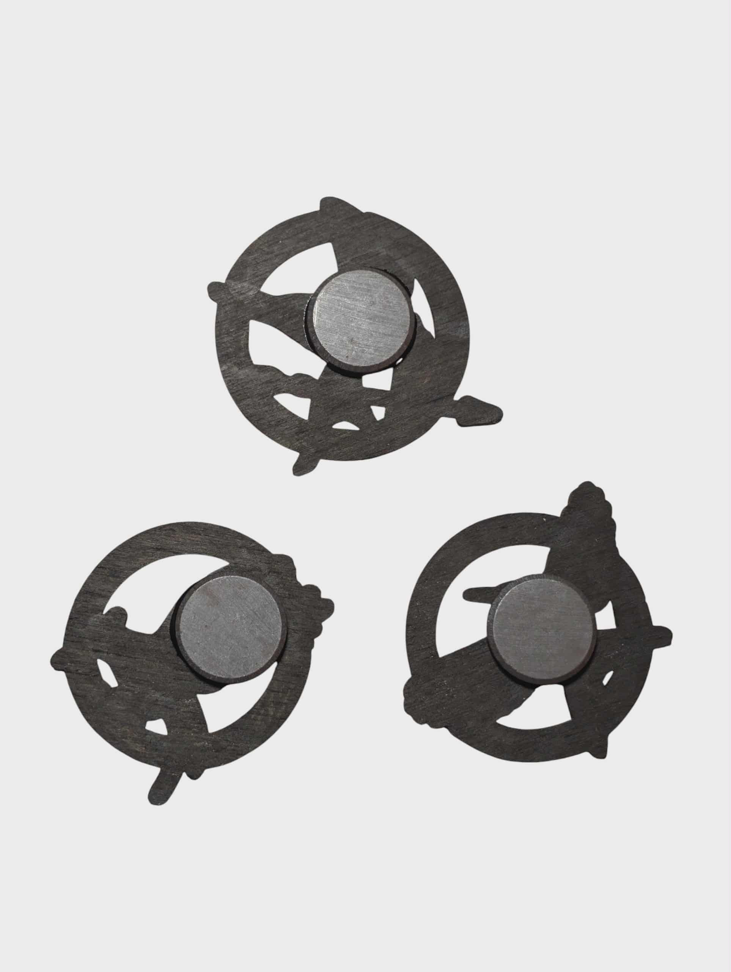 Hunger Games Mockingjay Hand Painted Wood Magnet