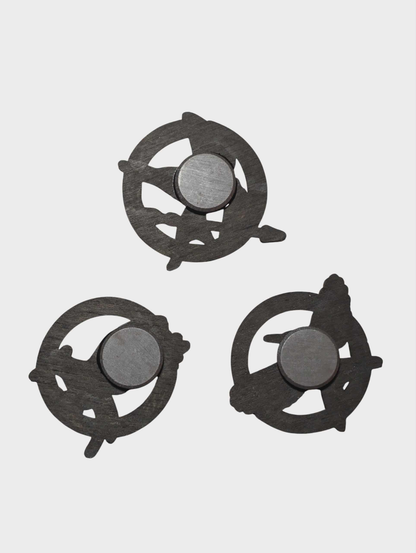 Hunger Games Mockingjay Hand Painted Wood Magnet