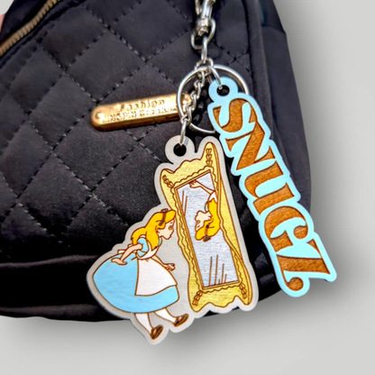 Disney Alice In Wonderland Keychain / Bag Charm