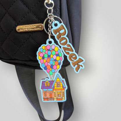 Disney UP House Keychain / Bag Charm