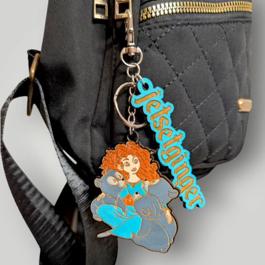 Brave Merida Keychain / Bag Charm
