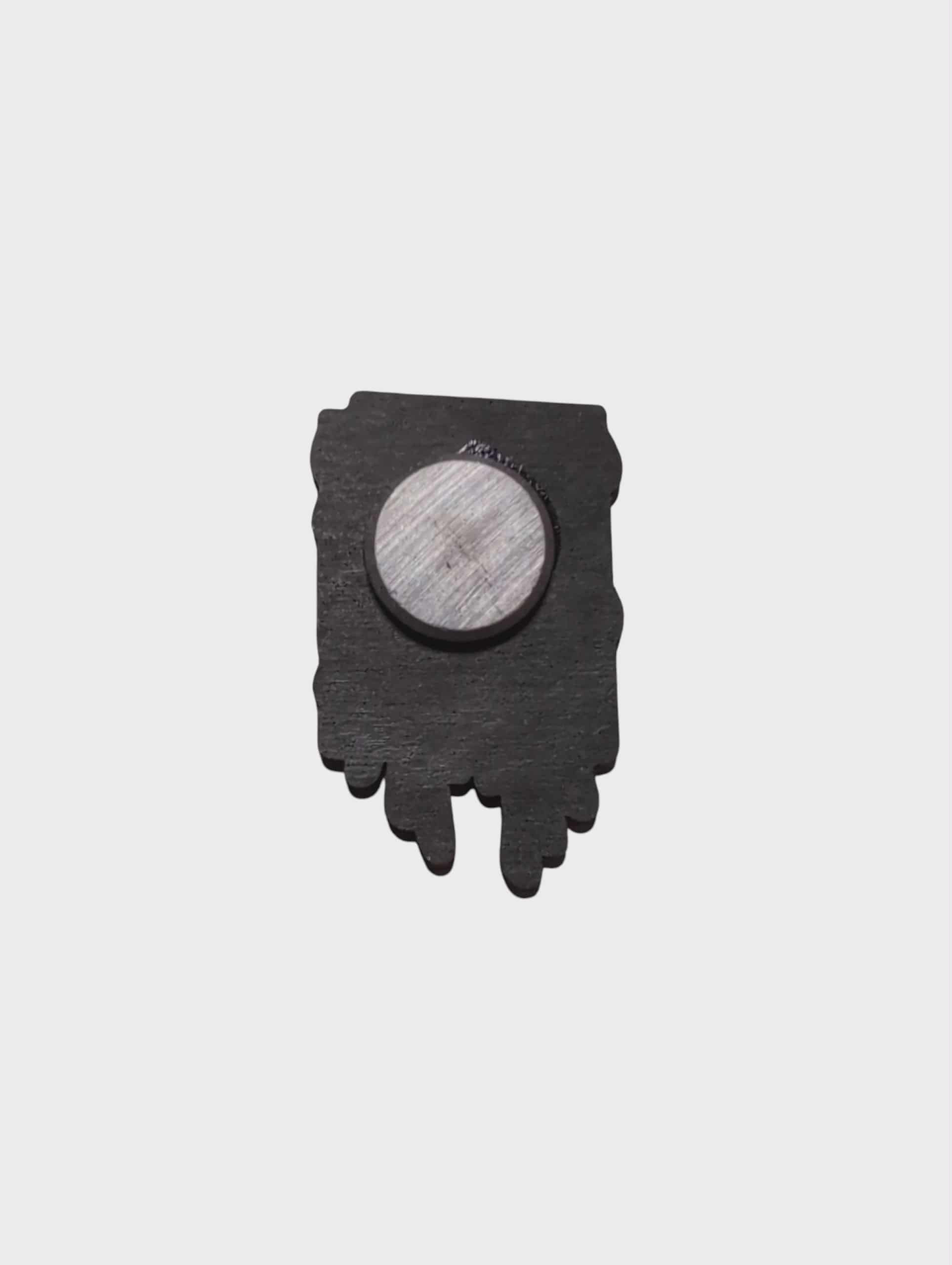 Goosebumps Book Hand Painted Wood Magnet