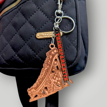 Roller Coaster Keychain / Bag Charm