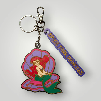 Ariel Little Mermaid Keychain / Bag Charm