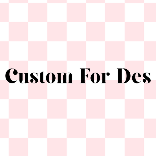 Custom Listing for Des - 10 pairs
