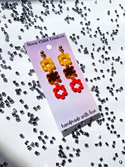 Flower Power Trio Dangle Earrings *LIMITED EDITION* image 0