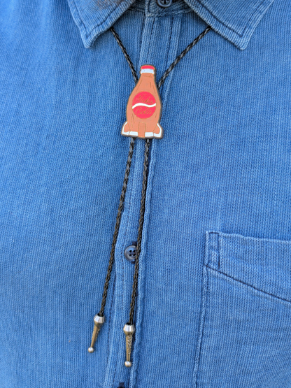 Nuka Cola Western Bolo Tie - Fallout Cowboy Tie - Statement Neckwear