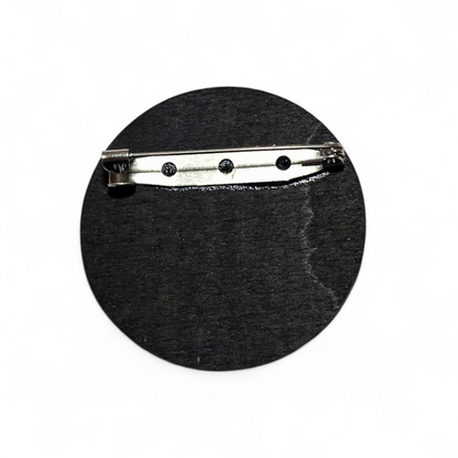 Petty Soda Inspired Bar Back Brooch - Hand Painted Wood Pin