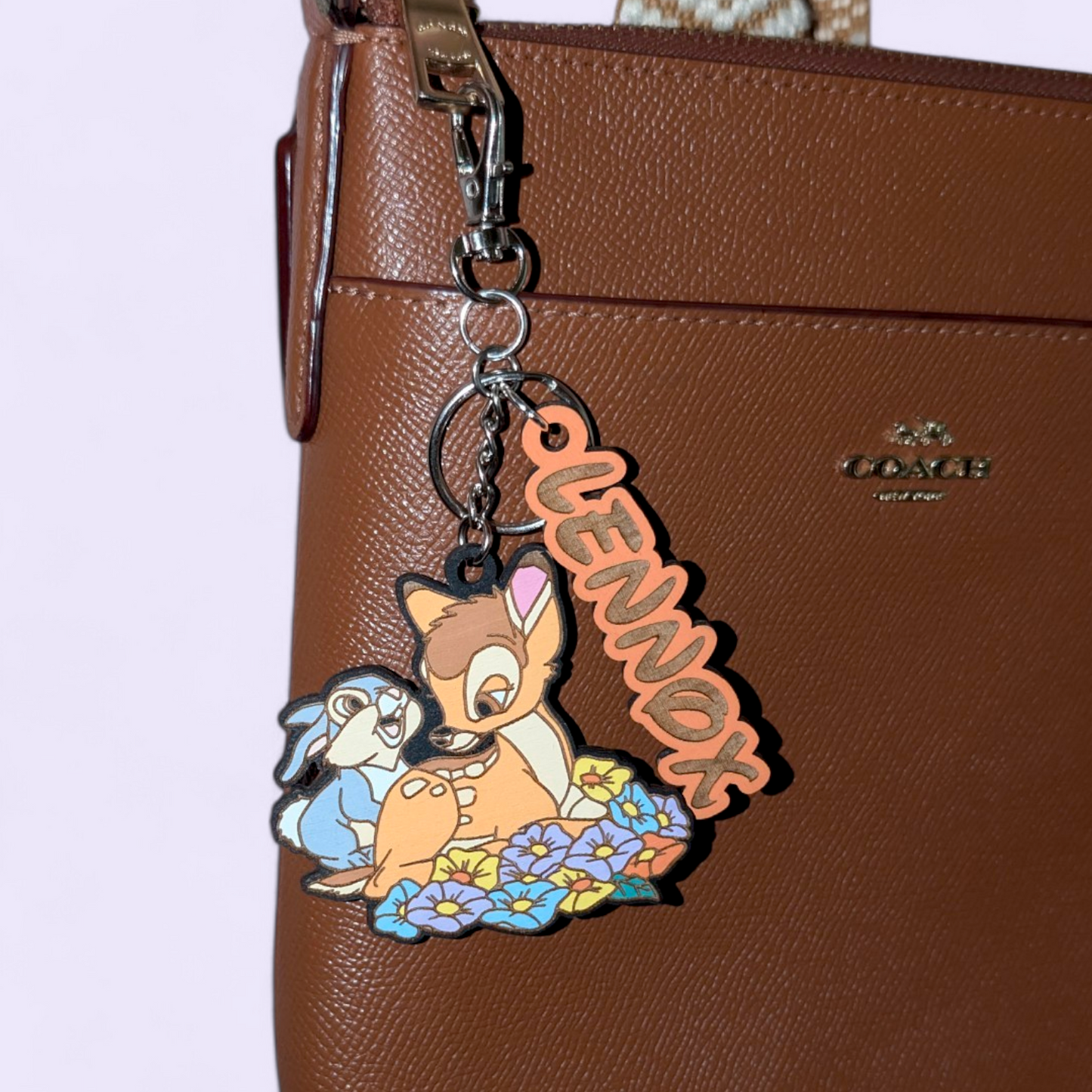 Bambi and Thumper Keychain / Bag Charm