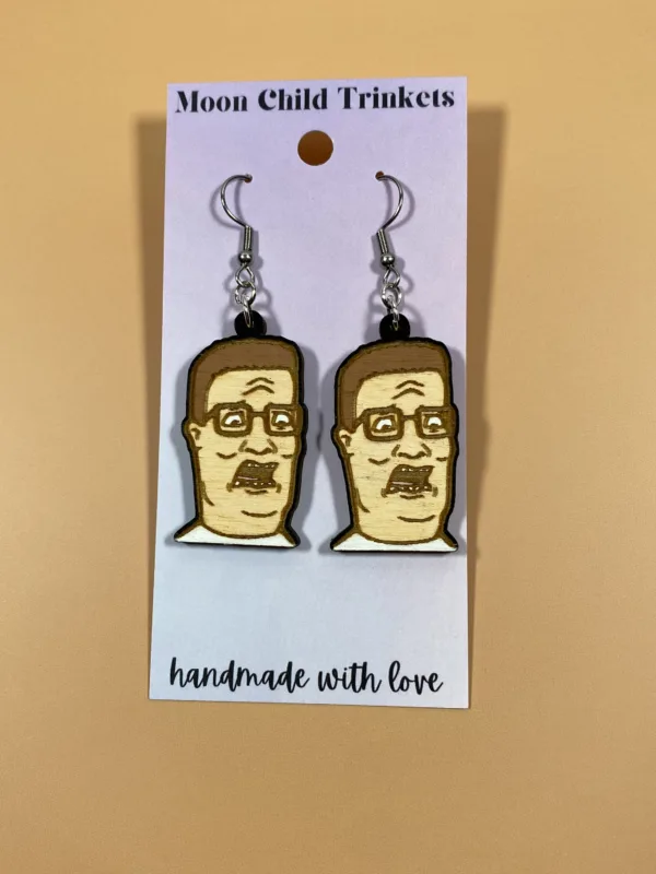 Hank Hill Earrings